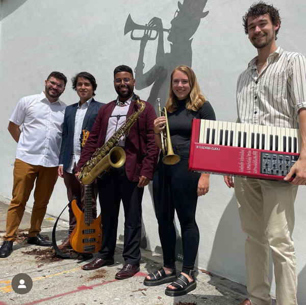 Jazz and Cover Band posing at a private event | Altus Entertainment